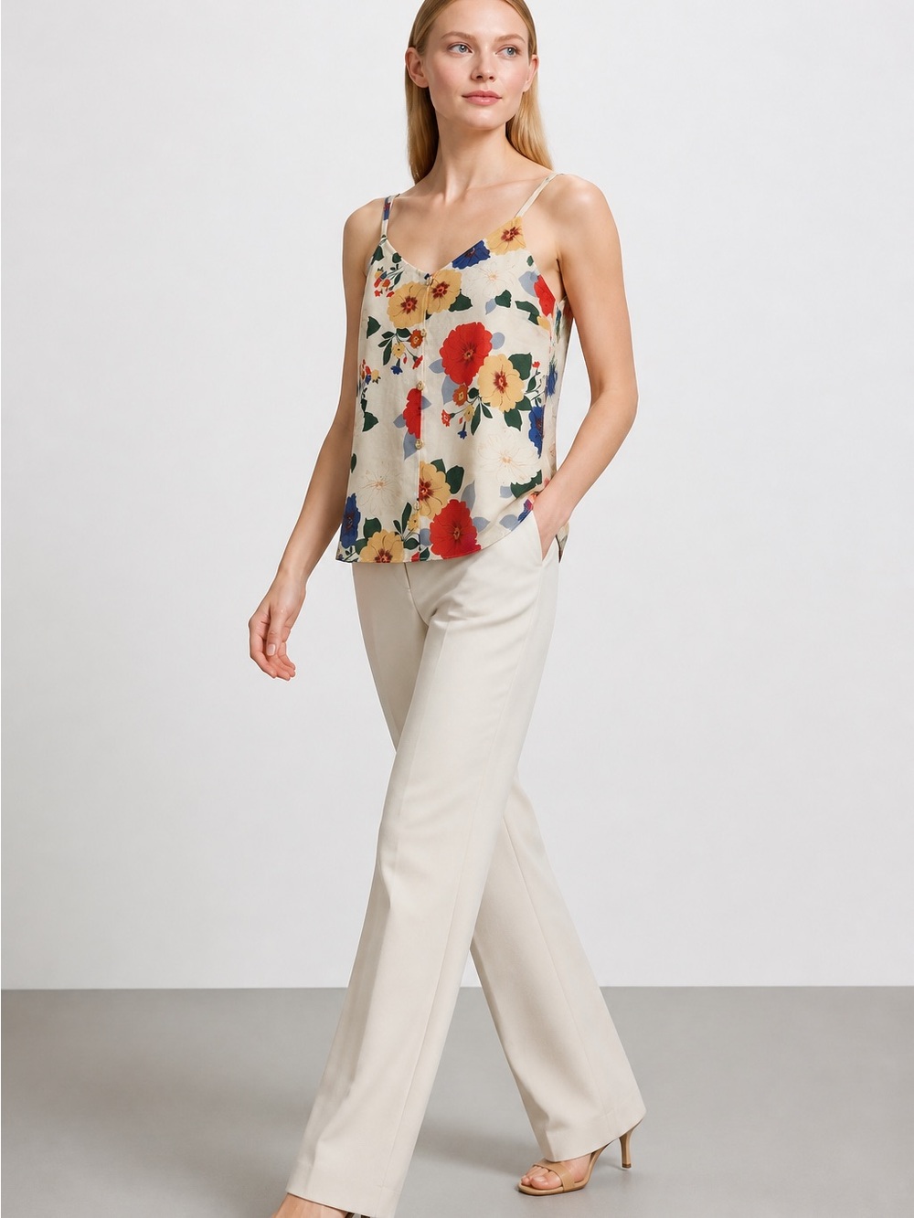 Cabi Floral Cami Top